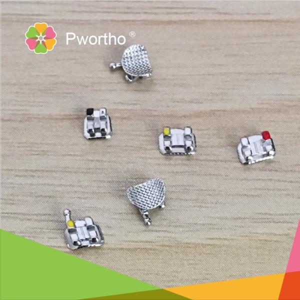 CE FDA Mini Mesh Base Orthodontic Metal Brackets