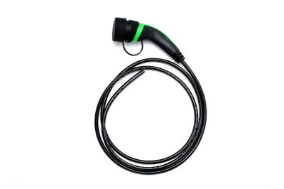 TPU Tethered Open End 16A Type 2 EV Charging Cable 480V 5m IEC 62196-2