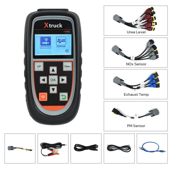 Xtruck Y006 Automotive Nox Sensor Tester Urea Pump Tester Beacon Machine Nox Sensor Testing Equipment Diagnostic Tools