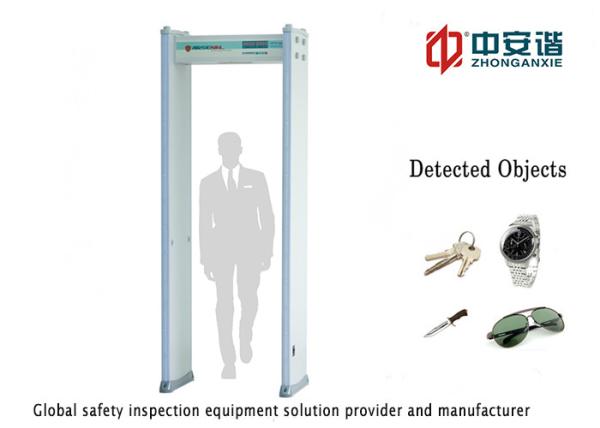Colleges Security Walk Through Metal Detector Door With 18 Detect Zones