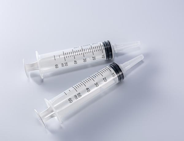 Medical Disposable Hypodermic Syringes 60ml Catheter Nozzle Tip For Hospital