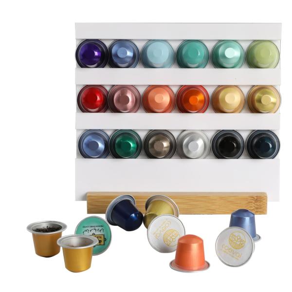 Disposable Customized Printed Seal Lid Empty Aluminum Foil Coffee Capsules for Packaging
