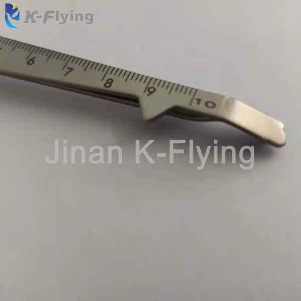 Manija de acero inoxidable del martillo reflejo neurológico médico de la percusión