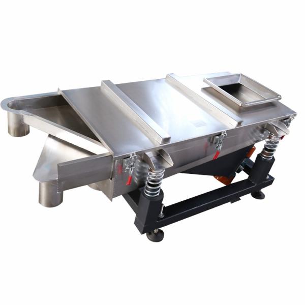Energy Saving Vibrating Sieve Machine High Speed For Beverage Factory