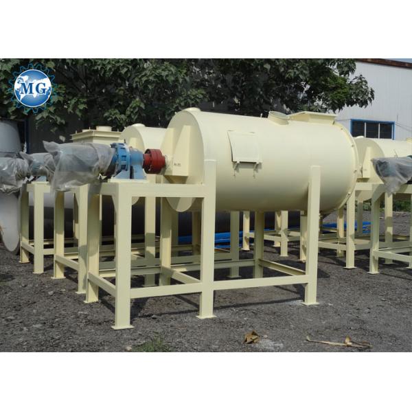 Industrial Ribbon Dry Mortar Mixer Machine Electric Continuous Running