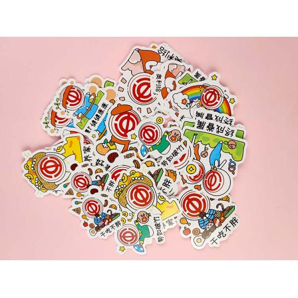 Стикеры искусства стены Pantone переносимых слипчивых стикеров багажа Дисней изготовленные на заказ