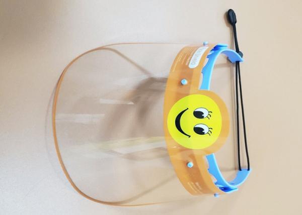 Smiling Reusable Kids Plastic Face Shield For Boys Toddlers Childrens Face Visor
