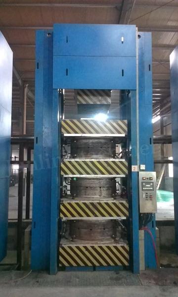 YLL-8/4000 Machine de vulcanisation de pneus en caoutchouc massif
