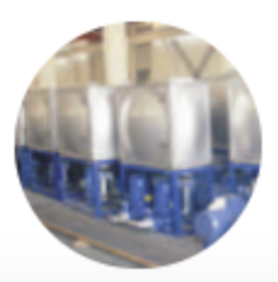 Compound Flow Closed Cell Cooling Tower Closed Circuit Cooling System