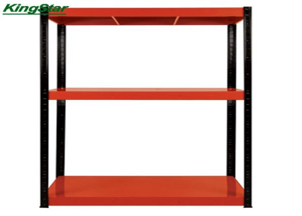 3 Layers 500Kg Capacity Bolted Shelving Systems Powder Coated Finish For Warehouse