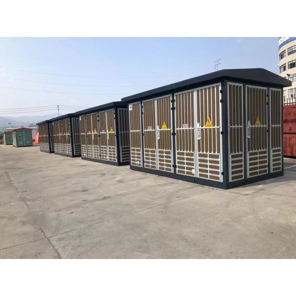 10KV 35KV Outdoor Rain Protection Box Type Substation 500kva 630kva 800kva 1250kva