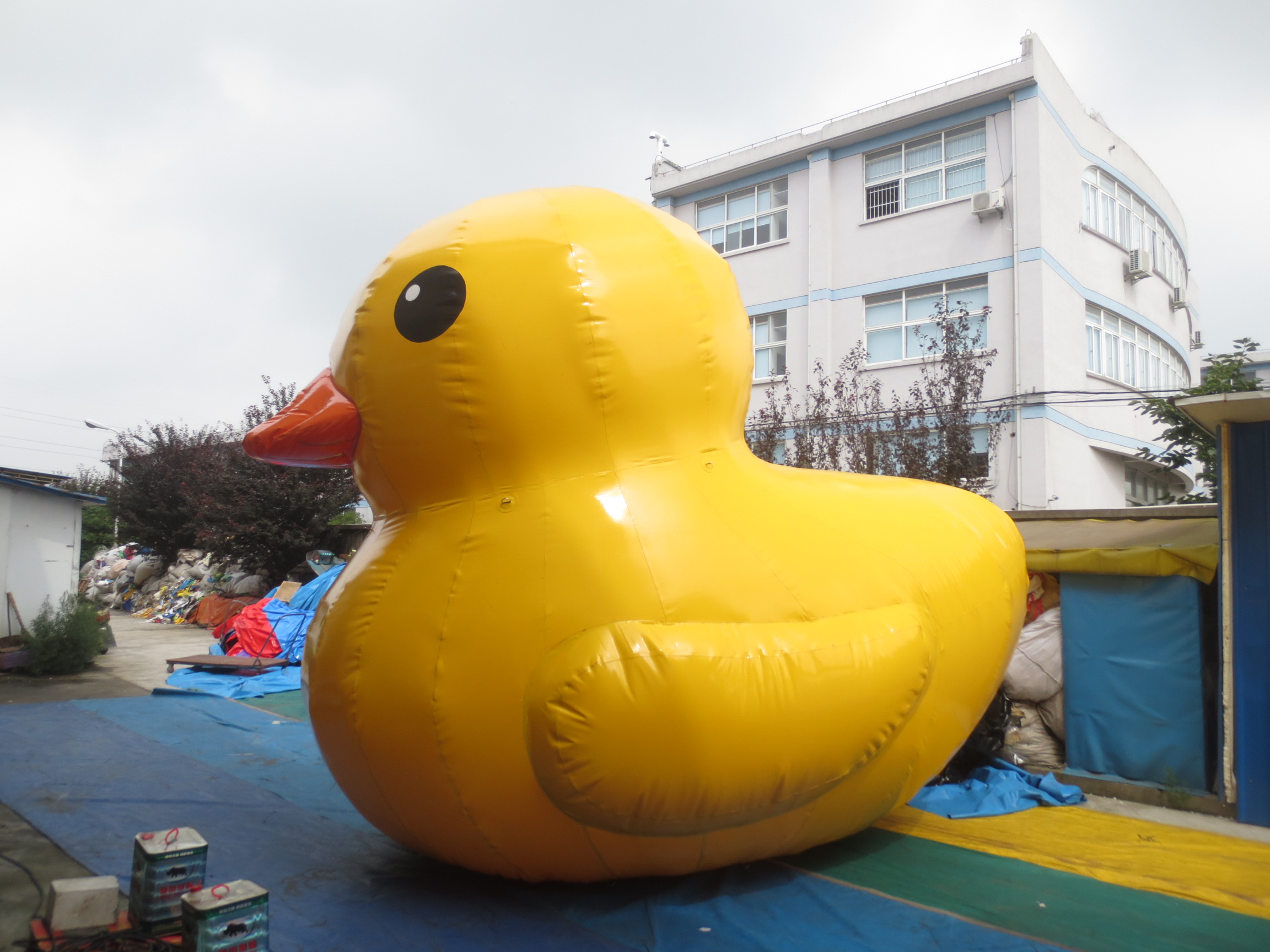 Hot Sell Big Yellow Rubber Duck Cartoon Model for Inflatable Advertising/ Funny Inflatable Toys for Kids/Inflatable Cartoon