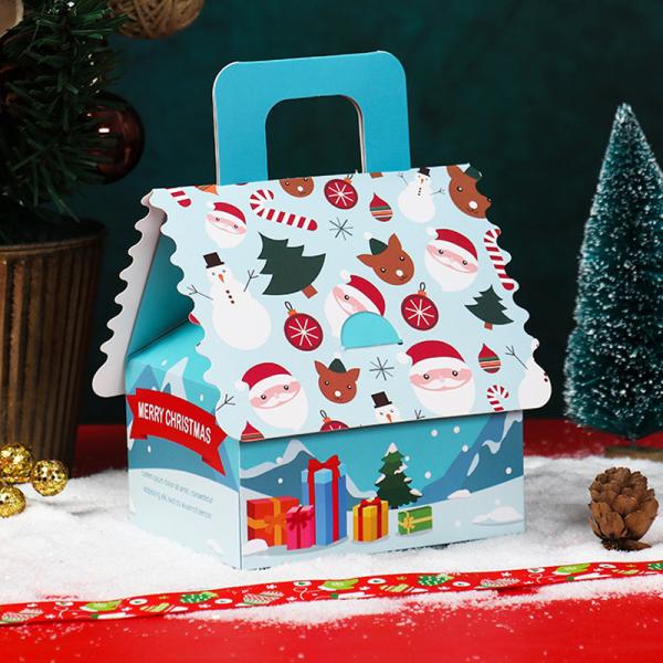 Apple Gift Packaging Boxes Christmas Eve Gift Box 4C Offset Printing