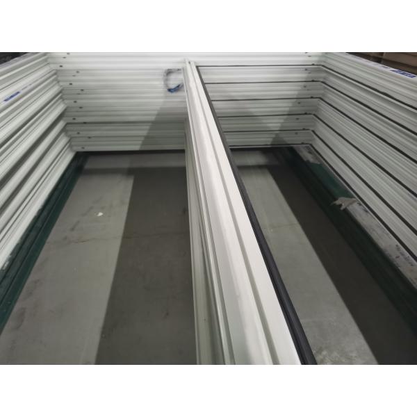 NFRC UPVC одноподвешенное окно с двойным стеклянным залом