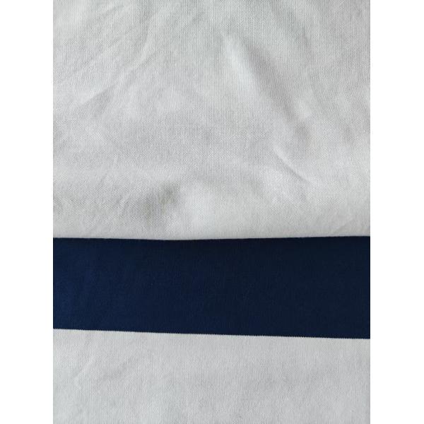 Breathable And Healthy Wear-Resistant Striped Material Fabric For Polo Shirt