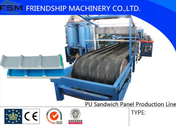 Linha de produção continuamente automática dois tanques do painel de sanduíche do plutônio