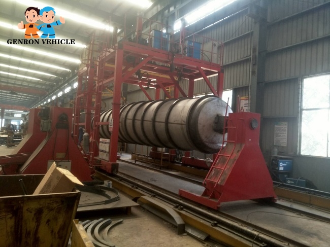 3 трейлер топливозаправщика масляной серной кислоты 35ft 22000L 22CBM цапф 98% Semi