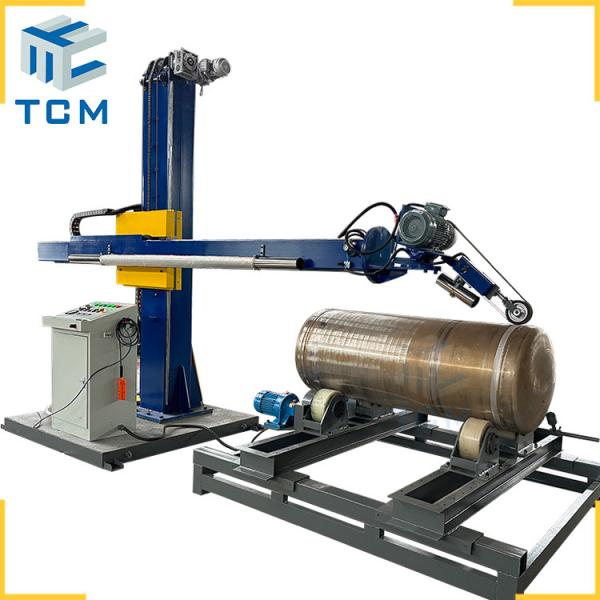 8 - 15m2/Hr Tank Polishing Machine Surface Stainless Polishing Equipment