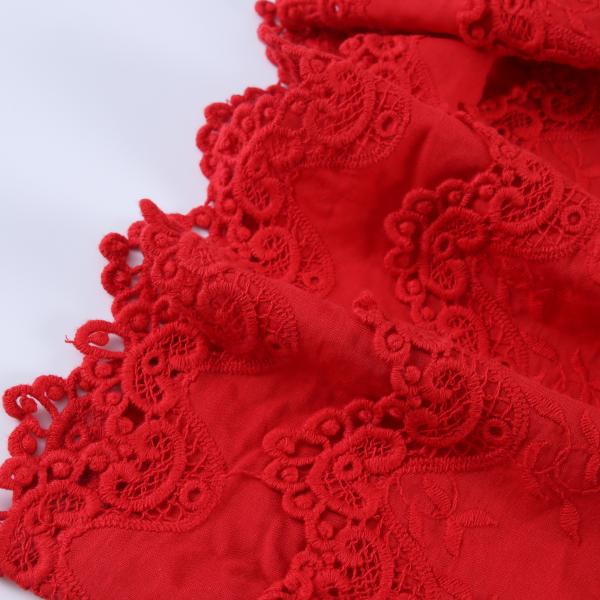 Underwear Garment Embroidery Lace Fabric