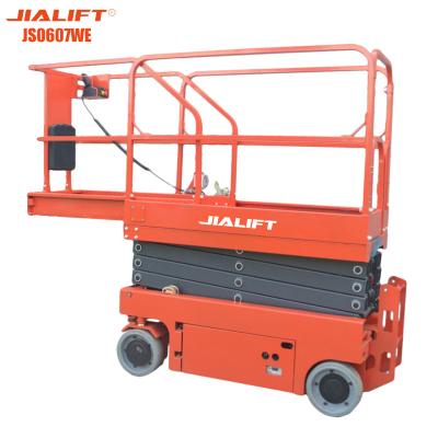 Electric Work Platform Aerial Work Truck Self Propelled Scissor Type 7.8m 230kg