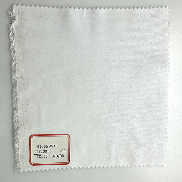 Polyester Cotton 21*21 100*52 Medical Workwear Fabric TC80/20