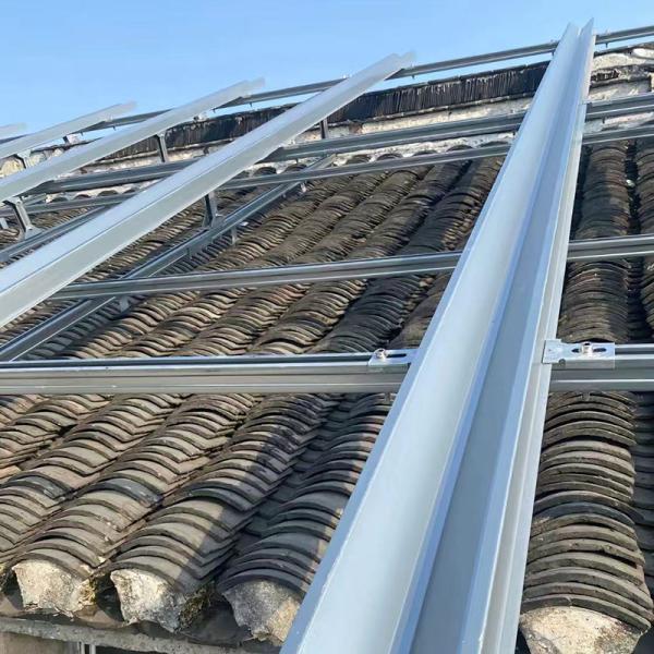 Aluminum Solar Roof Drainage Channels Waterproof High Durability For Residential And Commercial Buildings