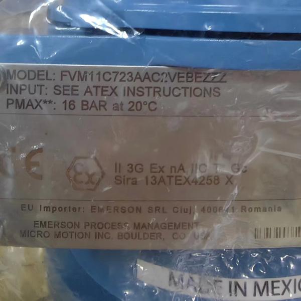 316L Эмерсон Микродвигательные потокометры Многопеременный вискозный счетчик FVM11C723AAC2VEBEZZZ