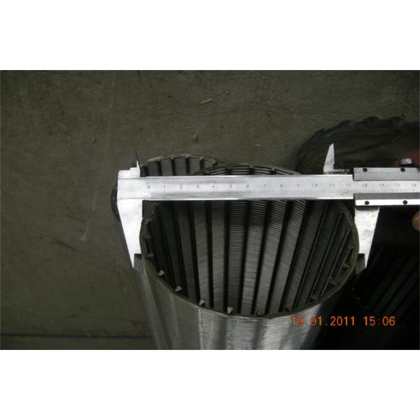 Трубка нержавеющей стали AISI 316 экрана слота OD 126mm непрерывная