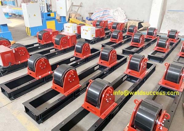 Réservoir conventionnel d'ajustement de boulon tournant le rotateur de soudure de tuyau de Rolls 5t