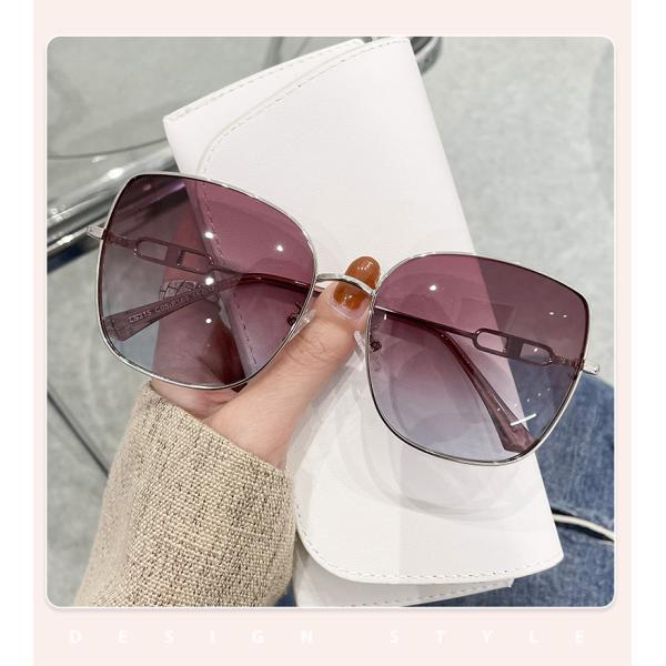 Металл солнечных очков дам квадрата CE большой обрамляет плоскую верхнюю резинку