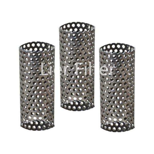 SS304 SS316 Cylinder Perforated Metal Wire Mesh 0.1-200mm Hole