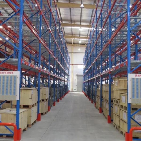 Estantes para almacenamiento en almacenes selectivos EURO Estantes para paletas
