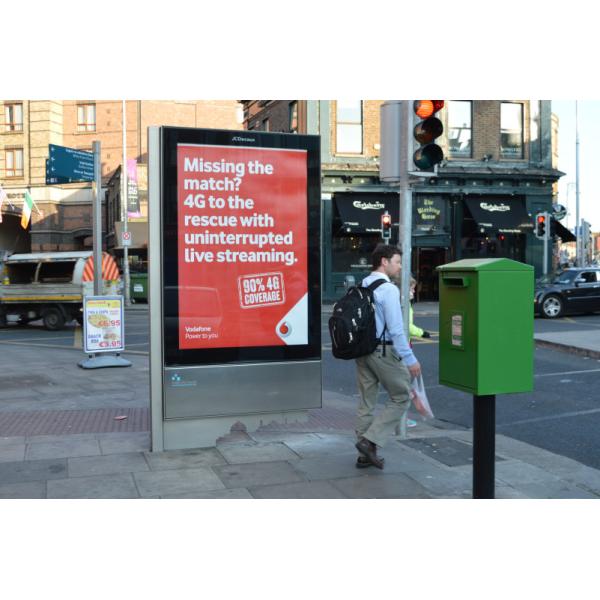 Telas exteriores da propaganda de Digitas da cor completa do quadro de avisos da exposição de diodo emissor de luz de Polo da rua de P5mm