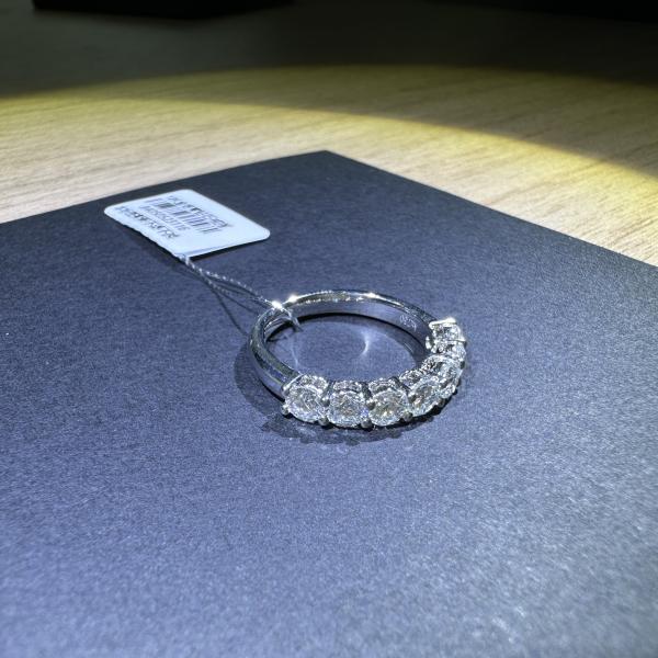 Flower Wreath 18K Gold Diamond Ring Customized Fine Jewelry Women Wedding Banquet IGI GIA Lab Grown Diamond Any Occasion