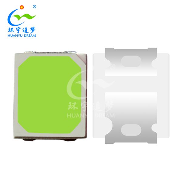 High Voltage 2835 SMD LED Chip 18V 36V 54V 72V Phosphor Green for Ambient lighting, aquarium lights