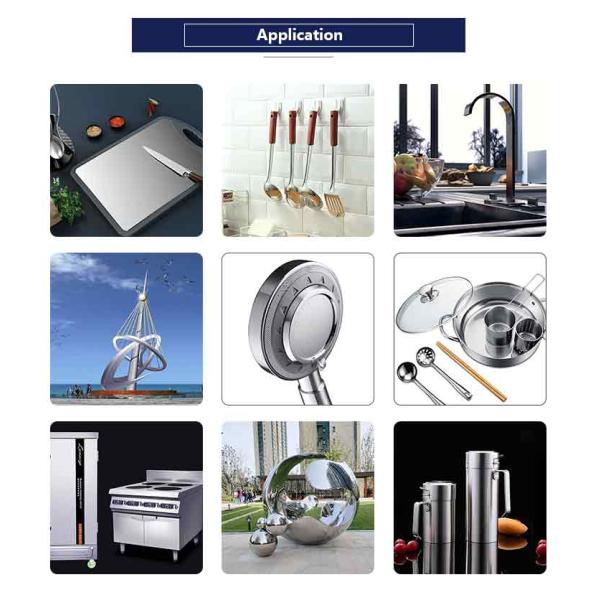 316l 0.3mm 1mm 14 Gauge Stainless Steel Flat Sheet For Commercial Kitchen Wall