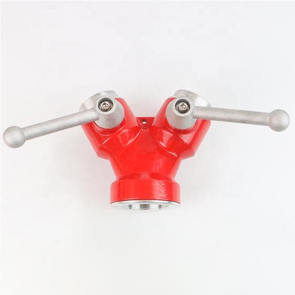 Aluminum Or Brass Safety Equipment Rescue Tools Red Paint Finished Fire Water Divider
