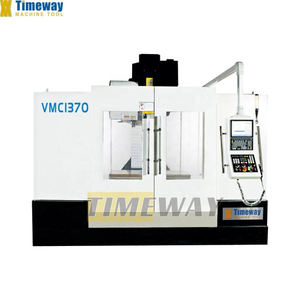 Metal Milling VMC1370 Vertical Machine Center with 5 T-Slots and Spindle Bore