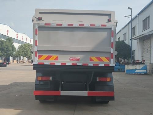 Corrosion Resistant Heavy Dump Truck Leakproof Garbage Transport Truck With Ship Box Structure