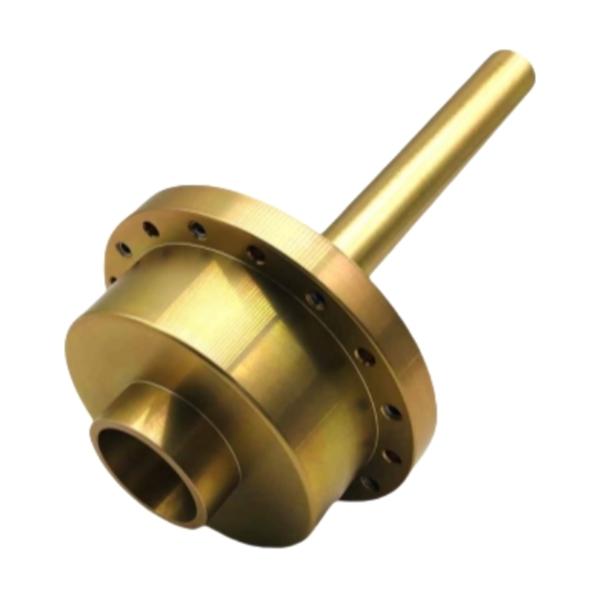 Componentes torneados de precisión CNC de aluminio con acabado anodizado negro