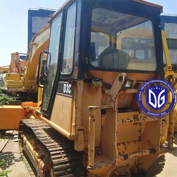 Оригинальный использованный бульдозер Caterpillar CAT D3C и в хорошем состоянии
