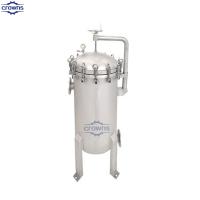 Fabricante Filtro de aço inoxidável da série BFL Casas de filtro de grande fluxo Água industrial SS304/316L BFH Filtro de saco único