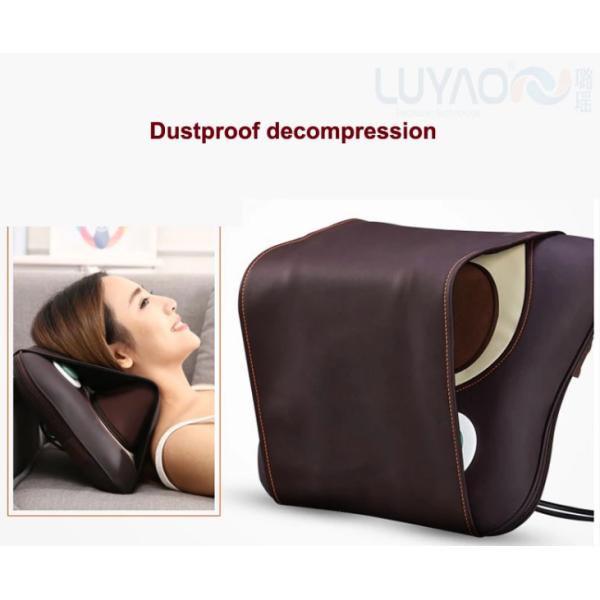 PU Cover Electric Massage Pillow , Home Massage Pillow With Dust Proof Decompression