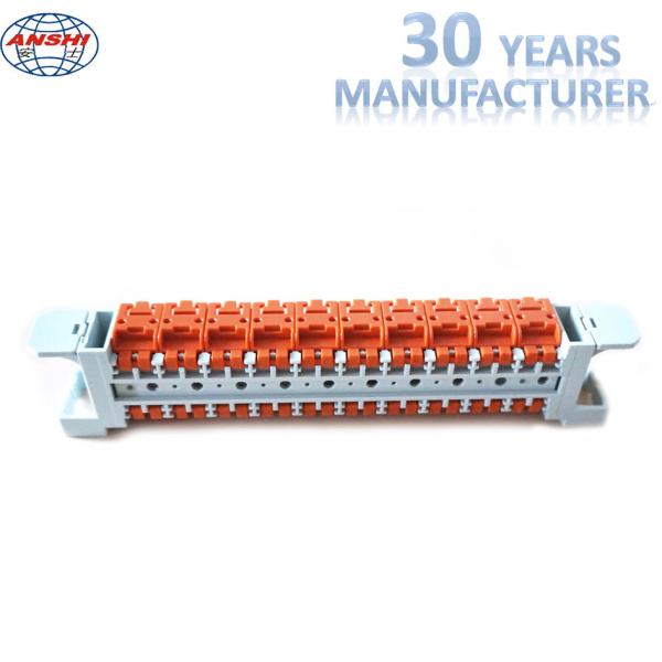 2810 Type Module Quick Connection Toolless 10 Pair Gel Filled Krone Compatible