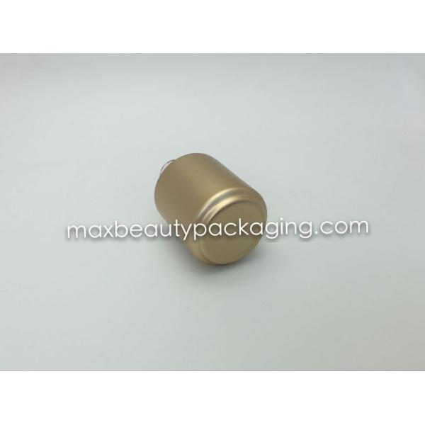 high quality powder coating gel bottle and uv matte gold finish coating 15ml round shape nail polish packaging
