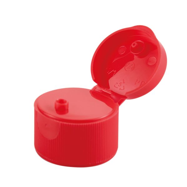 PP Material 28mm Bottle Caps For Plastic Bottles Flip Top OEM