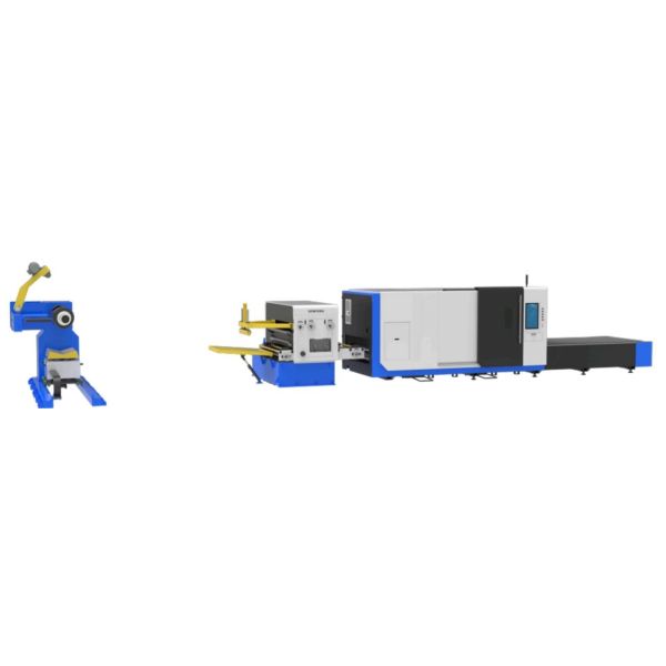 High-Efficiency 3000W Laser Cutting Machine with Gantry Type Structure and Water Cooling System for Sink Production Line