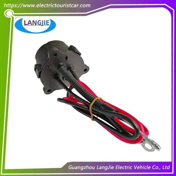 Carro de golf enchufe eléctrico de corriente continua 48V Yamaha negro conector de cable de carga circular