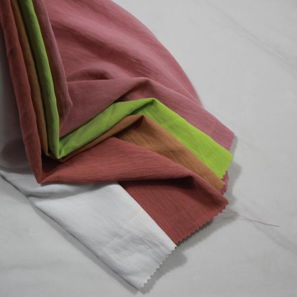 150cm Width 100% Polyester Spandex CEY Plain Dyed Fabric For Dress Clothes