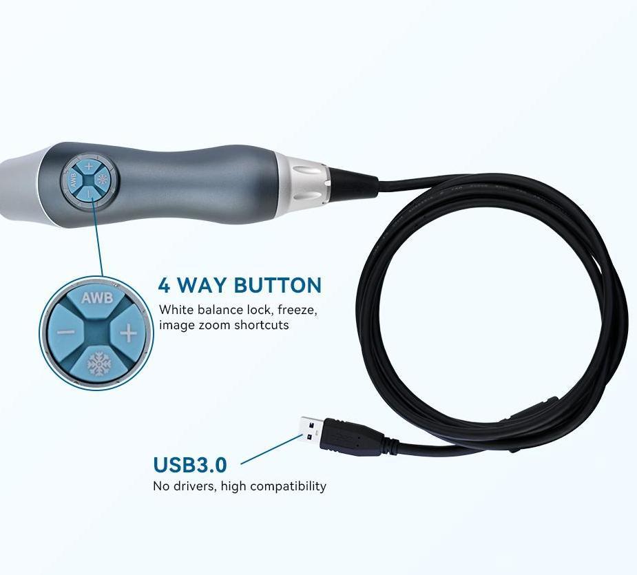 Digital Portable USB Portable Endoscope Camera 1080p For PC  Mobile All In One Travel Bag